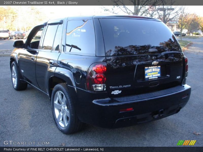 Black / Ebony 2007 Chevrolet TrailBlazer SS 4x4