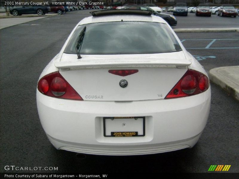  2001 Cougar V6 Vibrant White