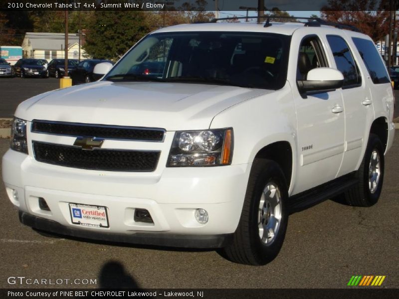 Summit White / Ebony 2010 Chevrolet Tahoe LT 4x4
