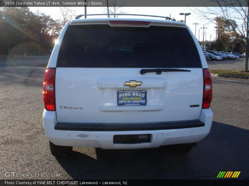 Summit White / Ebony 2010 Chevrolet Tahoe LT 4x4