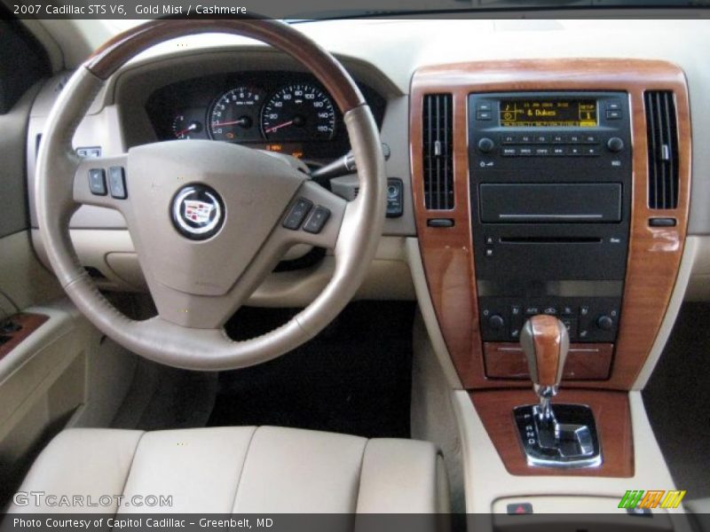 Gold Mist / Cashmere 2007 Cadillac STS V6