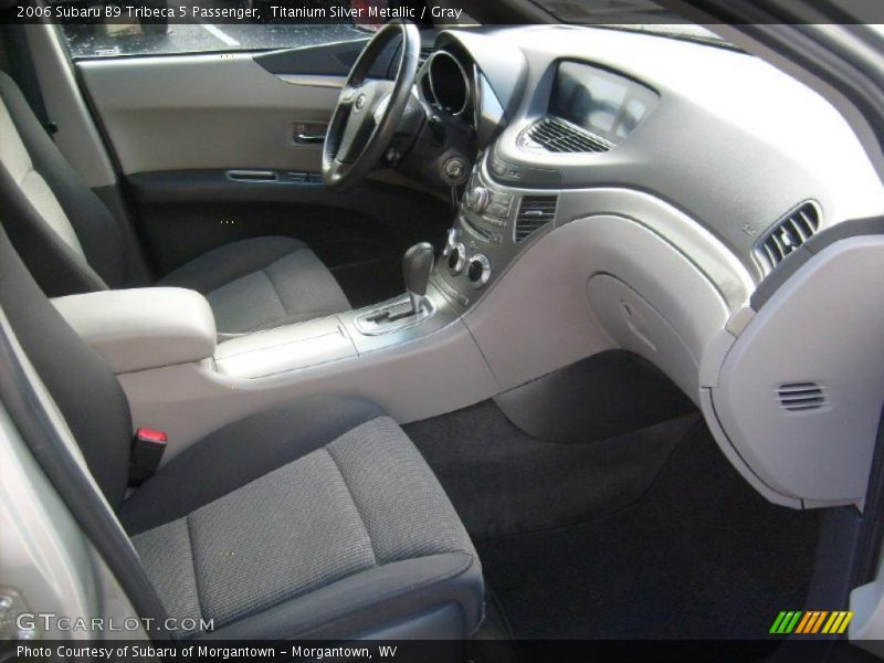 Titanium Silver Metallic / Gray 2006 Subaru B9 Tribeca 5 Passenger