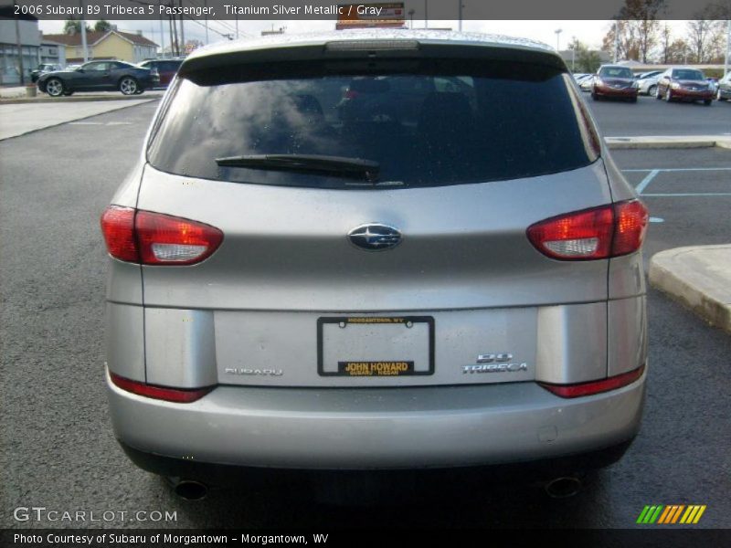 Titanium Silver Metallic / Gray 2006 Subaru B9 Tribeca 5 Passenger