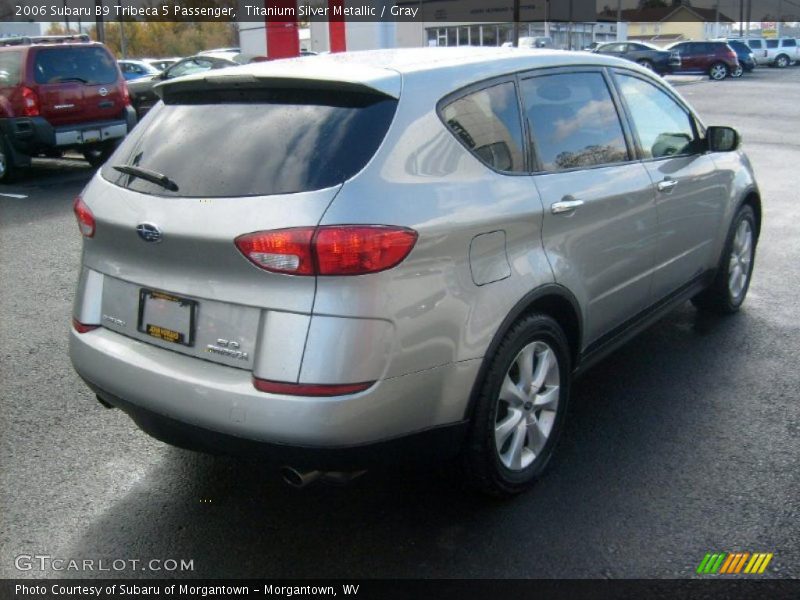 Titanium Silver Metallic / Gray 2006 Subaru B9 Tribeca 5 Passenger