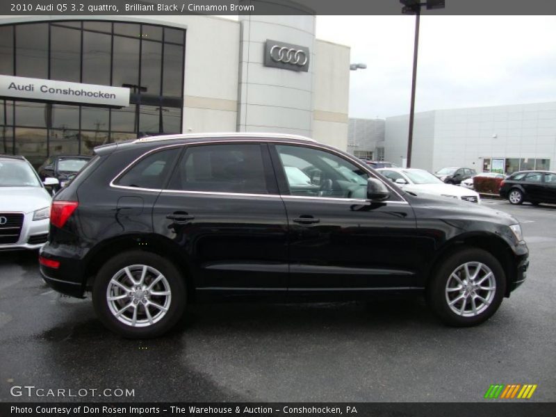 Brilliant Black / Cinnamon Brown 2010 Audi Q5 3.2 quattro