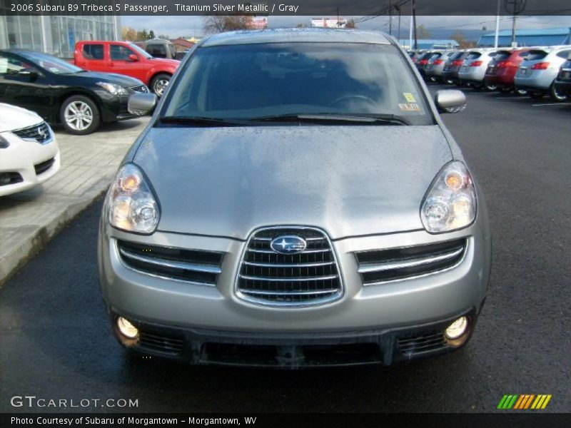 Titanium Silver Metallic / Gray 2006 Subaru B9 Tribeca 5 Passenger