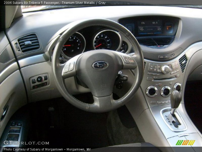 Titanium Silver Metallic / Gray 2006 Subaru B9 Tribeca 5 Passenger