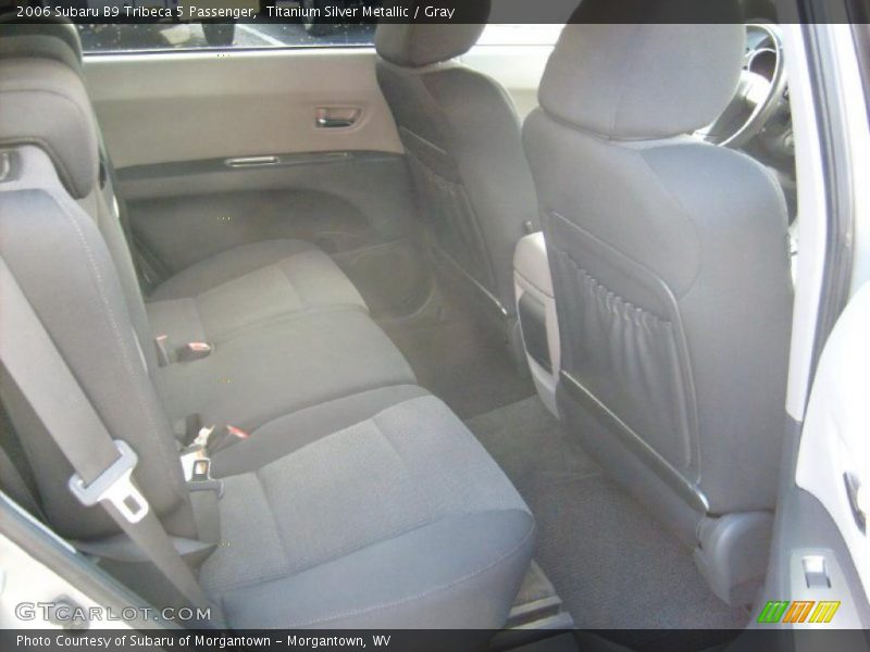 Titanium Silver Metallic / Gray 2006 Subaru B9 Tribeca 5 Passenger