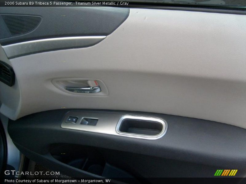 Titanium Silver Metallic / Gray 2006 Subaru B9 Tribeca 5 Passenger