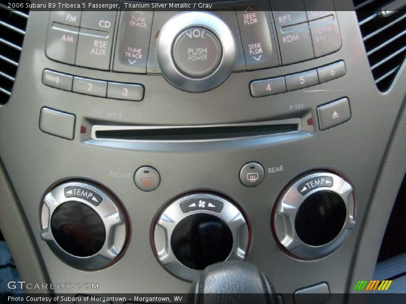 Titanium Silver Metallic / Gray 2006 Subaru B9 Tribeca 5 Passenger