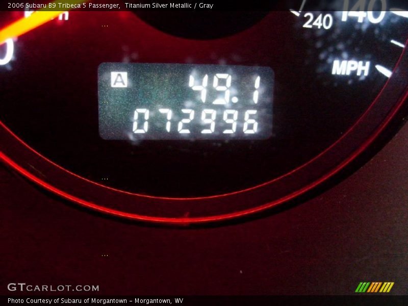 Titanium Silver Metallic / Gray 2006 Subaru B9 Tribeca 5 Passenger