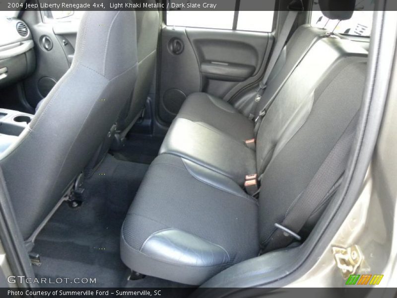 Light Khaki Metallic / Dark Slate Gray 2004 Jeep Liberty Renegade 4x4