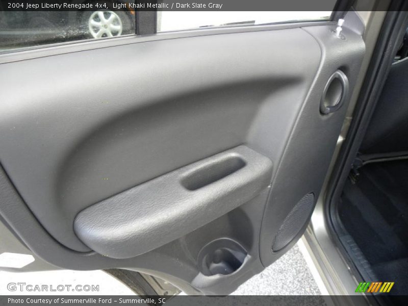 Light Khaki Metallic / Dark Slate Gray 2004 Jeep Liberty Renegade 4x4