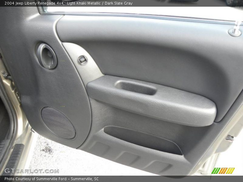 Light Khaki Metallic / Dark Slate Gray 2004 Jeep Liberty Renegade 4x4