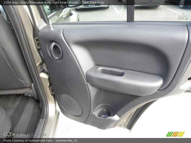 Light Khaki Metallic / Dark Slate Gray 2004 Jeep Liberty Renegade 4x4