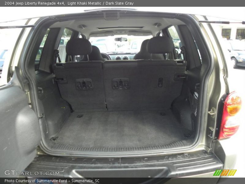 Light Khaki Metallic / Dark Slate Gray 2004 Jeep Liberty Renegade 4x4