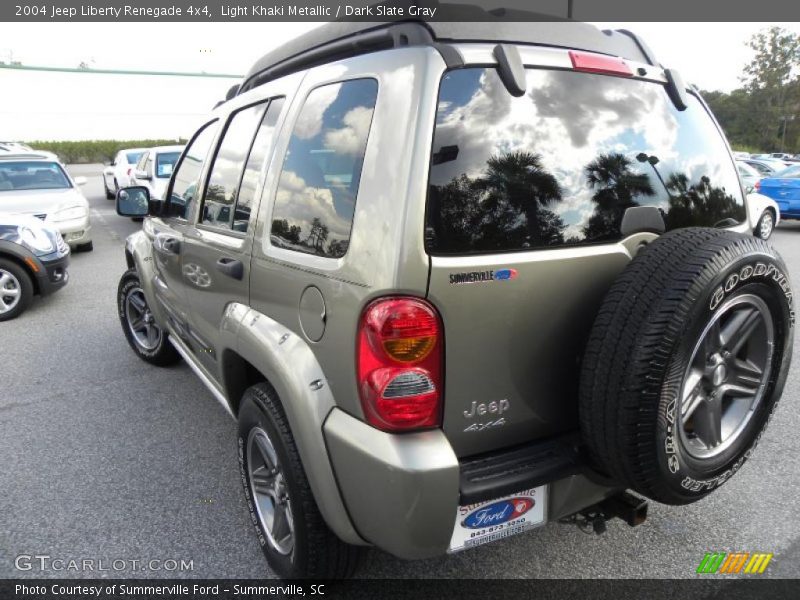 Light Khaki Metallic / Dark Slate Gray 2004 Jeep Liberty Renegade 4x4