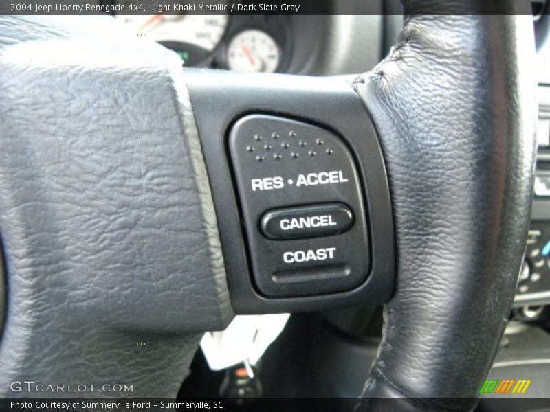 Light Khaki Metallic / Dark Slate Gray 2004 Jeep Liberty Renegade 4x4