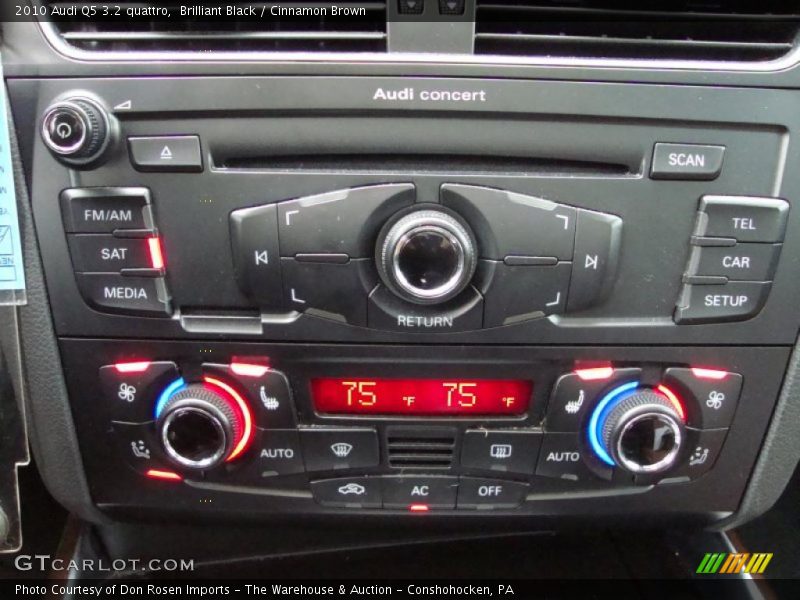 Controls of 2010 Q5 3.2 quattro