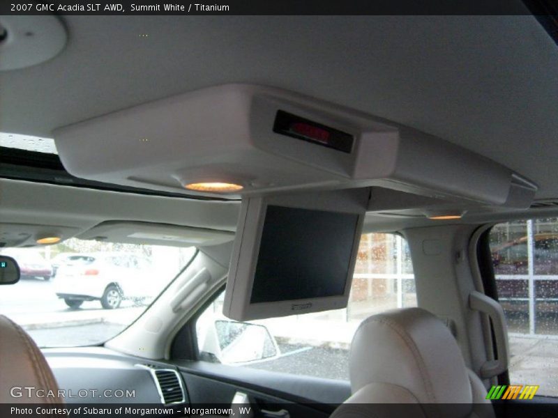 Summit White / Titanium 2007 GMC Acadia SLT AWD