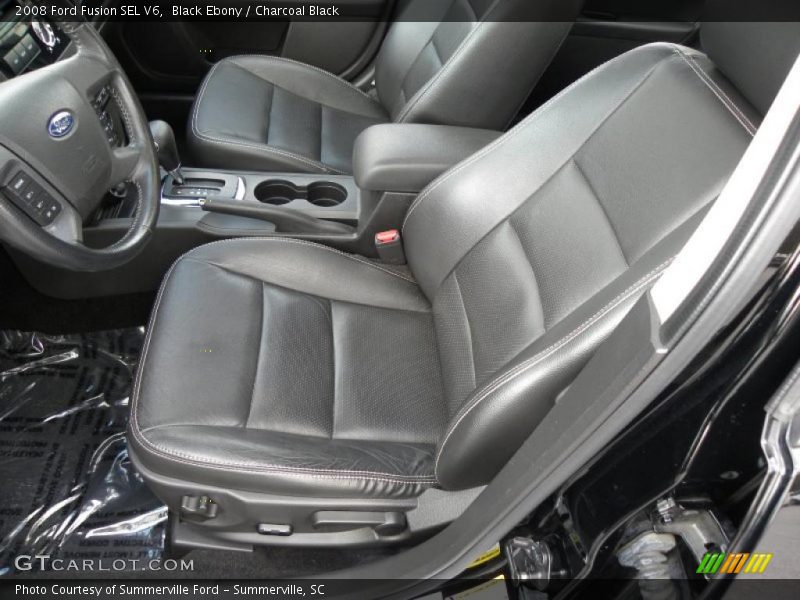 Black Ebony / Charcoal Black 2008 Ford Fusion SEL V6