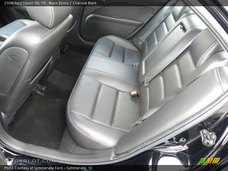 Black Ebony / Charcoal Black 2008 Ford Fusion SEL V6