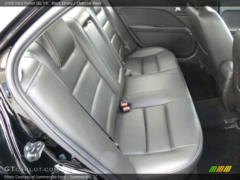 Black Ebony / Charcoal Black 2008 Ford Fusion SEL V6