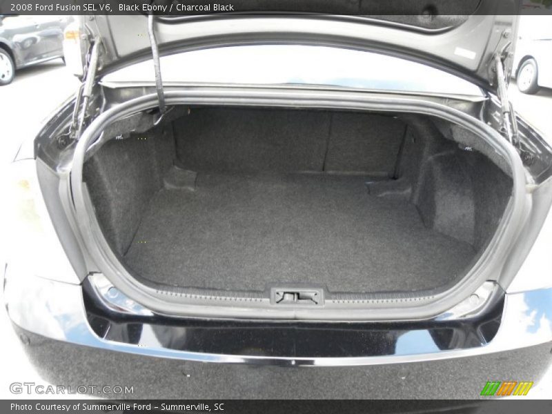 Black Ebony / Charcoal Black 2008 Ford Fusion SEL V6