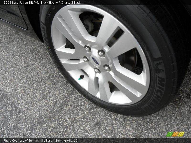 Black Ebony / Charcoal Black 2008 Ford Fusion SEL V6