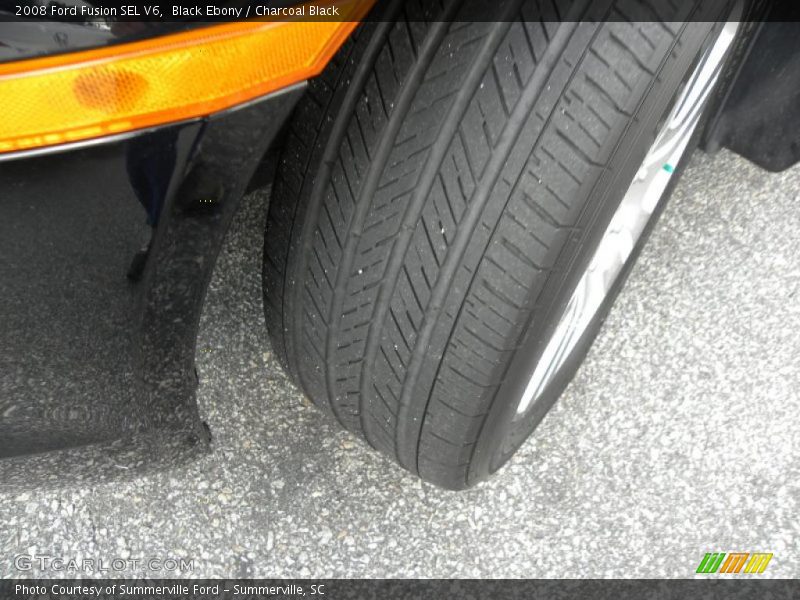 Black Ebony / Charcoal Black 2008 Ford Fusion SEL V6