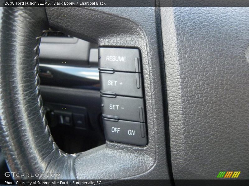 Black Ebony / Charcoal Black 2008 Ford Fusion SEL V6