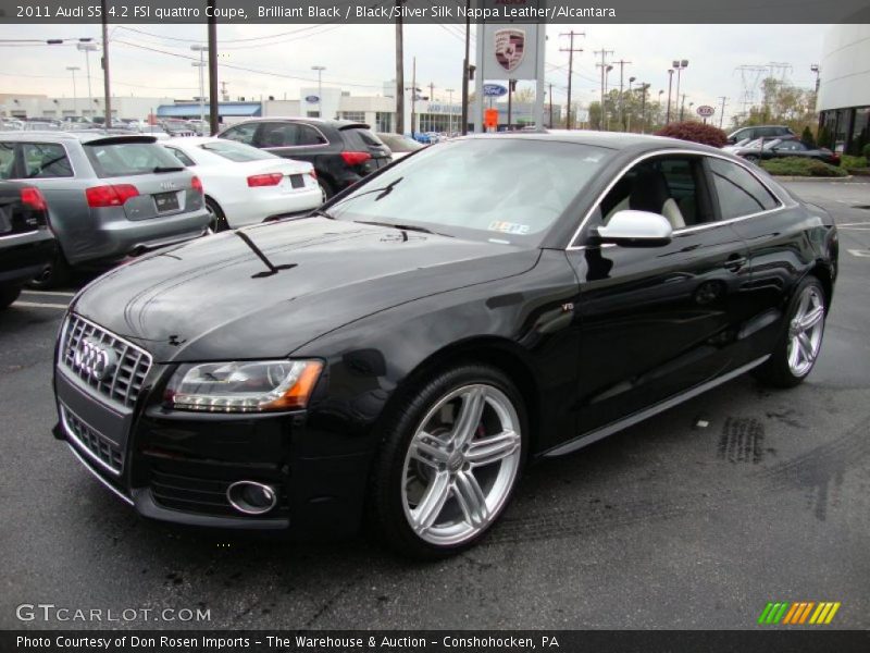 Front 3/4 View of 2011 S5 4.2 FSI quattro Coupe