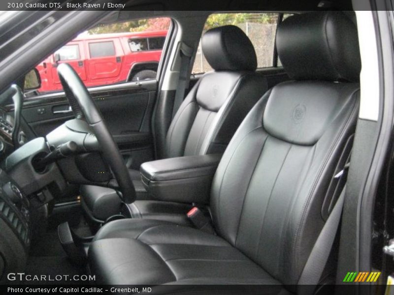  2010 DTS  Ebony Interior