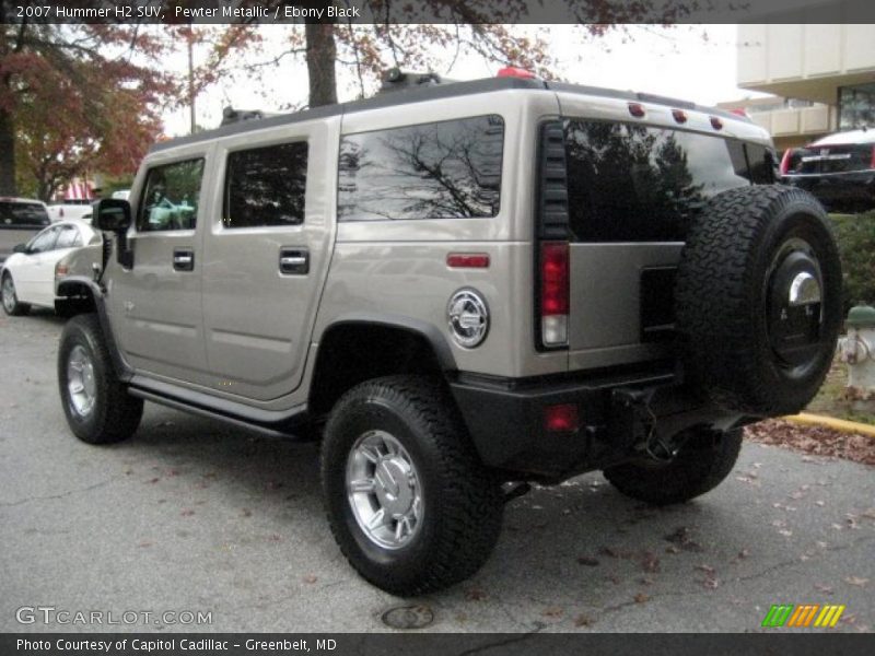 Pewter Metallic / Ebony Black 2007 Hummer H2 SUV