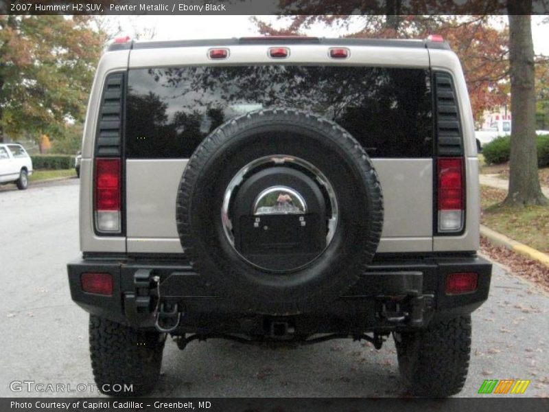 Pewter Metallic / Ebony Black 2007 Hummer H2 SUV