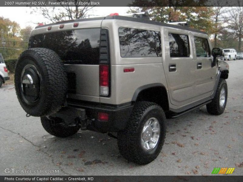 Pewter Metallic / Ebony Black 2007 Hummer H2 SUV