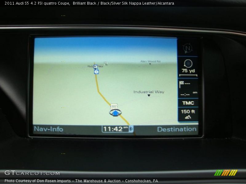 Navigation of 2011 S5 4.2 FSI quattro Coupe