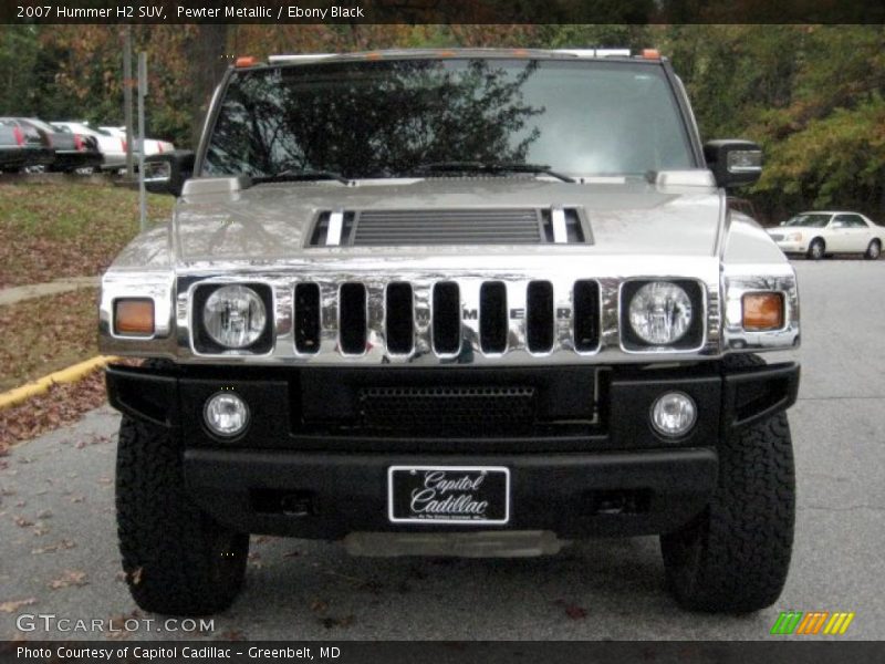 Pewter Metallic / Ebony Black 2007 Hummer H2 SUV