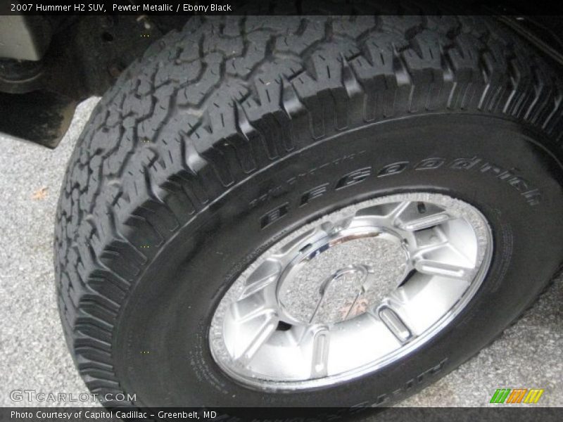 Pewter Metallic / Ebony Black 2007 Hummer H2 SUV