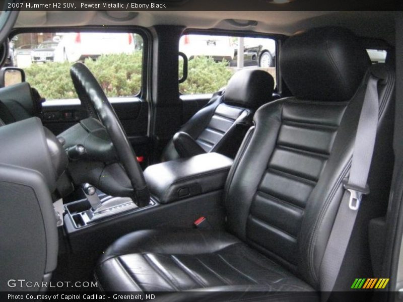 Pewter Metallic / Ebony Black 2007 Hummer H2 SUV