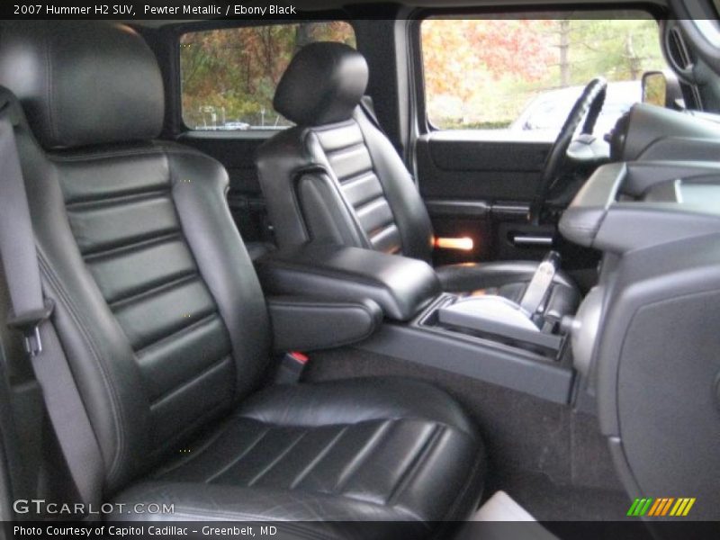Pewter Metallic / Ebony Black 2007 Hummer H2 SUV