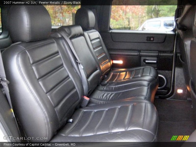 Pewter Metallic / Ebony Black 2007 Hummer H2 SUV