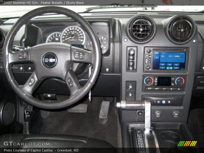 Pewter Metallic / Ebony Black 2007 Hummer H2 SUV