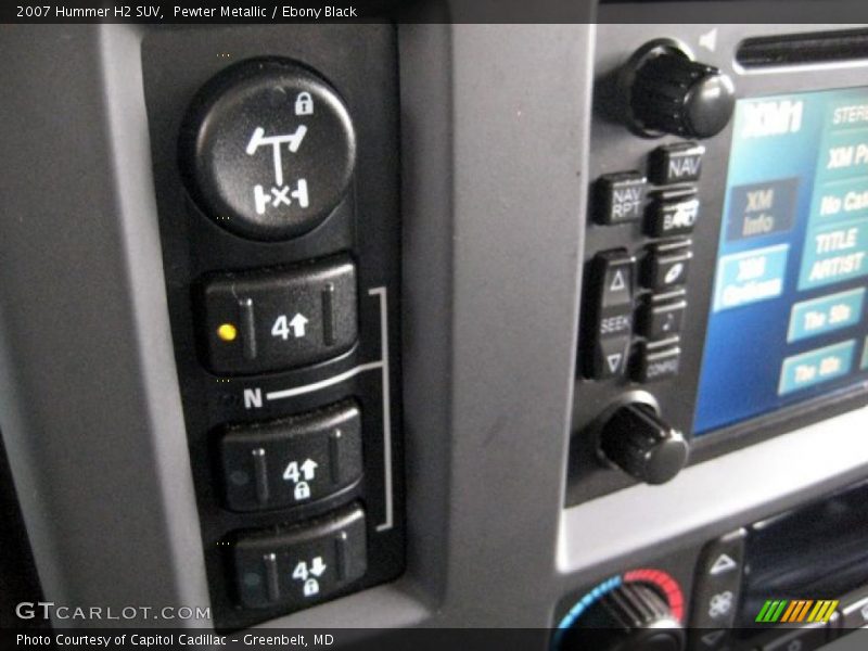Pewter Metallic / Ebony Black 2007 Hummer H2 SUV
