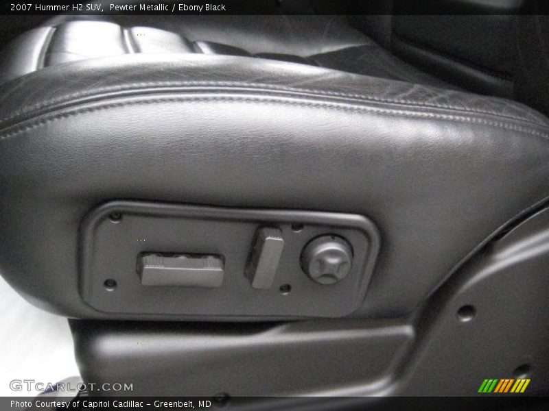 Pewter Metallic / Ebony Black 2007 Hummer H2 SUV