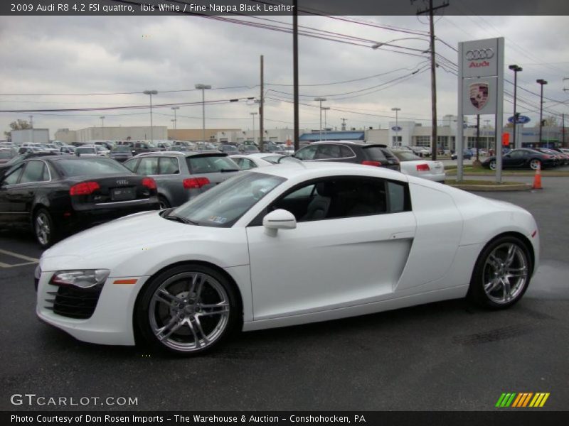  2009 R8 4.2 FSI quattro Ibis White