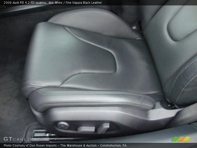  2009 R8 4.2 FSI quattro Fine Nappa Black Leather Interior