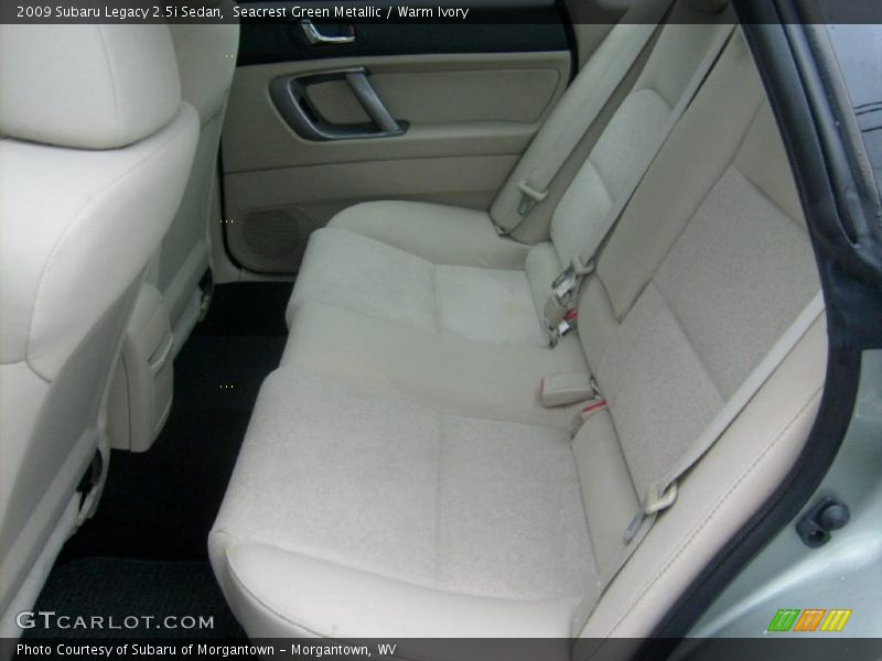 Seacrest Green Metallic / Warm Ivory 2009 Subaru Legacy 2.5i Sedan