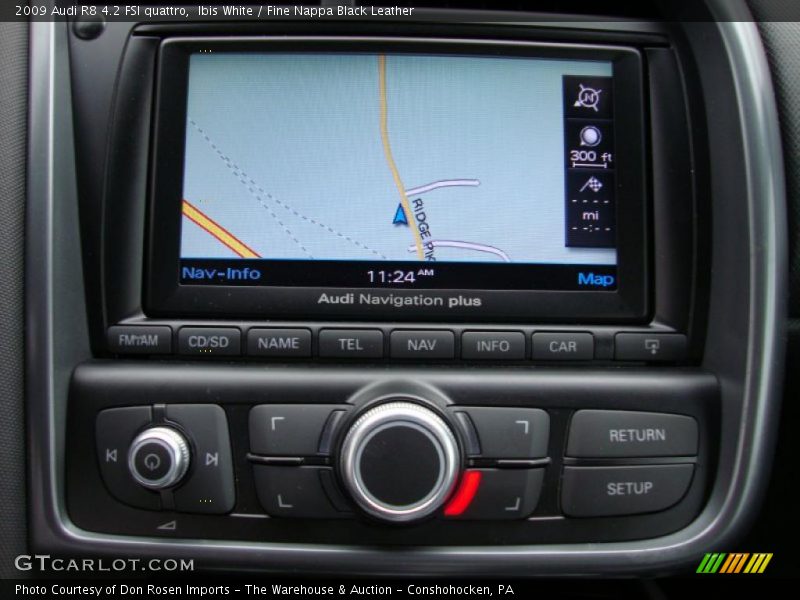 Navigation of 2009 R8 4.2 FSI quattro