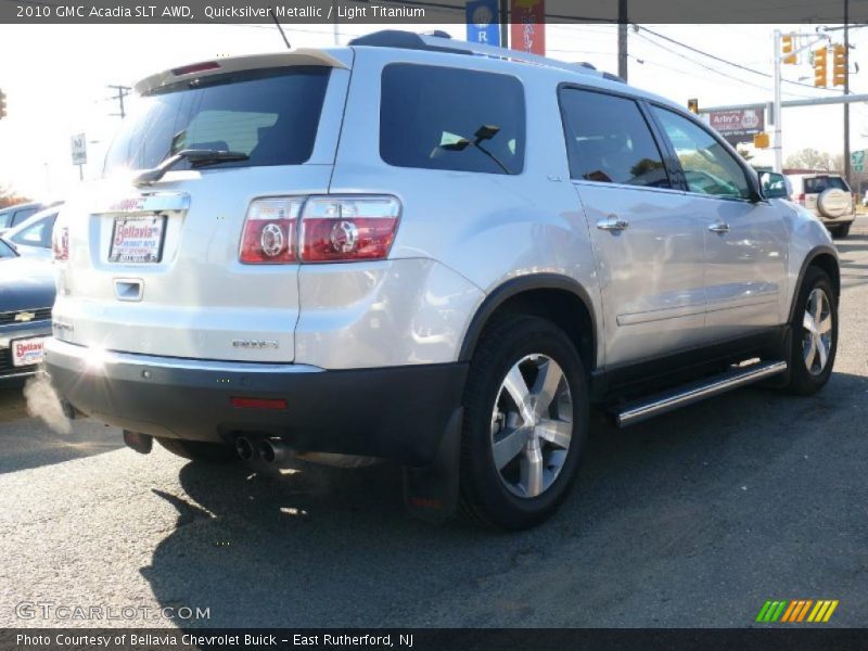 Quicksilver Metallic / Light Titanium 2010 GMC Acadia SLT AWD